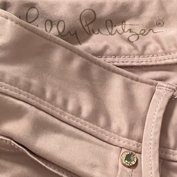 Lilly Pulitzer Jeans, Rose Pale Pink, Worth Skinny Jeans, Pants; Size Women’s 4 - Picture 5 of 15